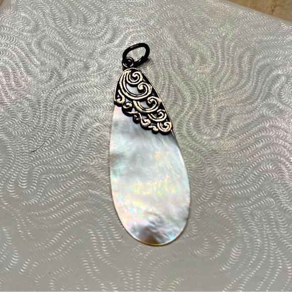 Mother-of-pearl 925 pendant - Picture 1 of 5